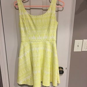 Cute fit and flare dress